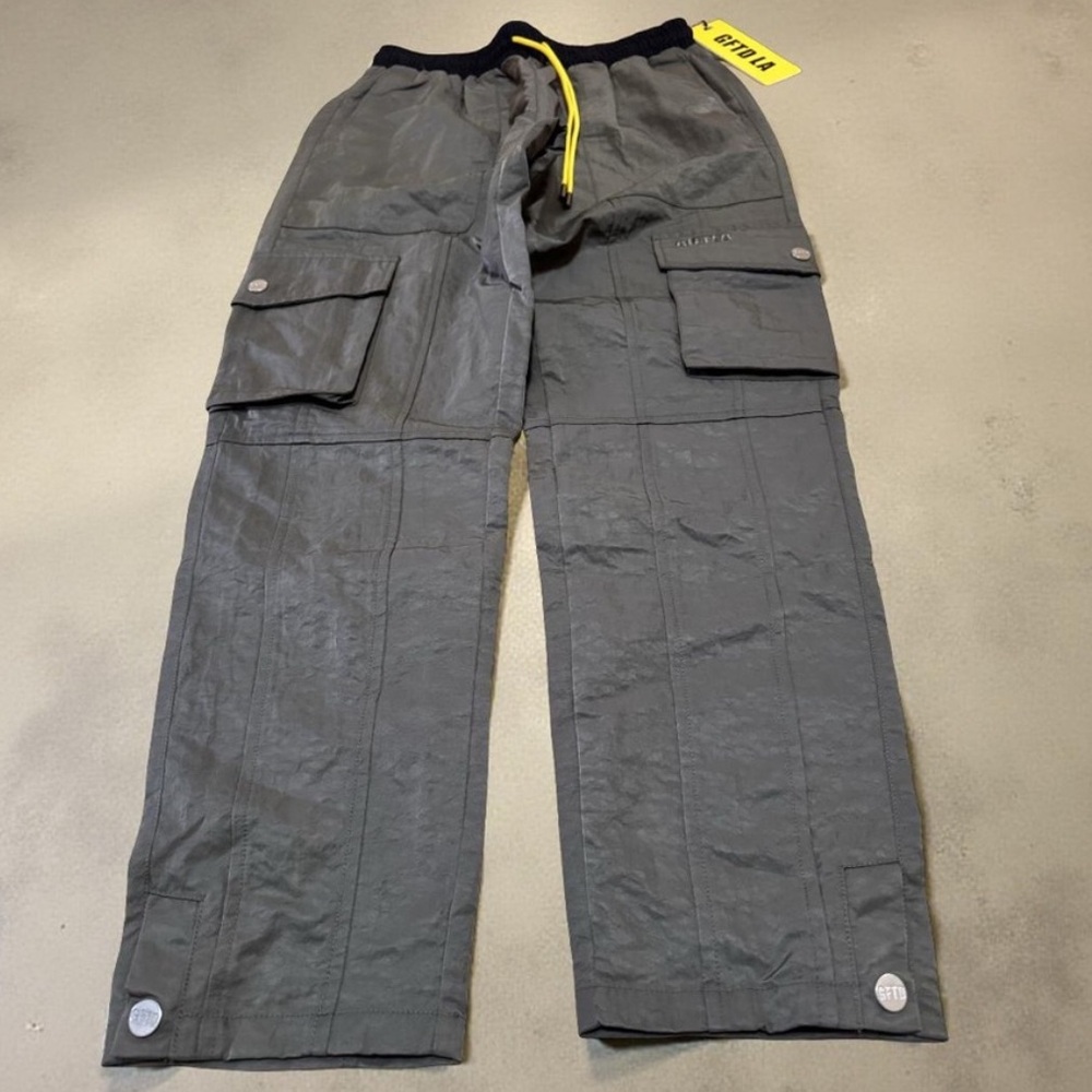 GFTDLA Olive Carpenter Pants Mens M Streetwear Utility Workwear NWT Casual